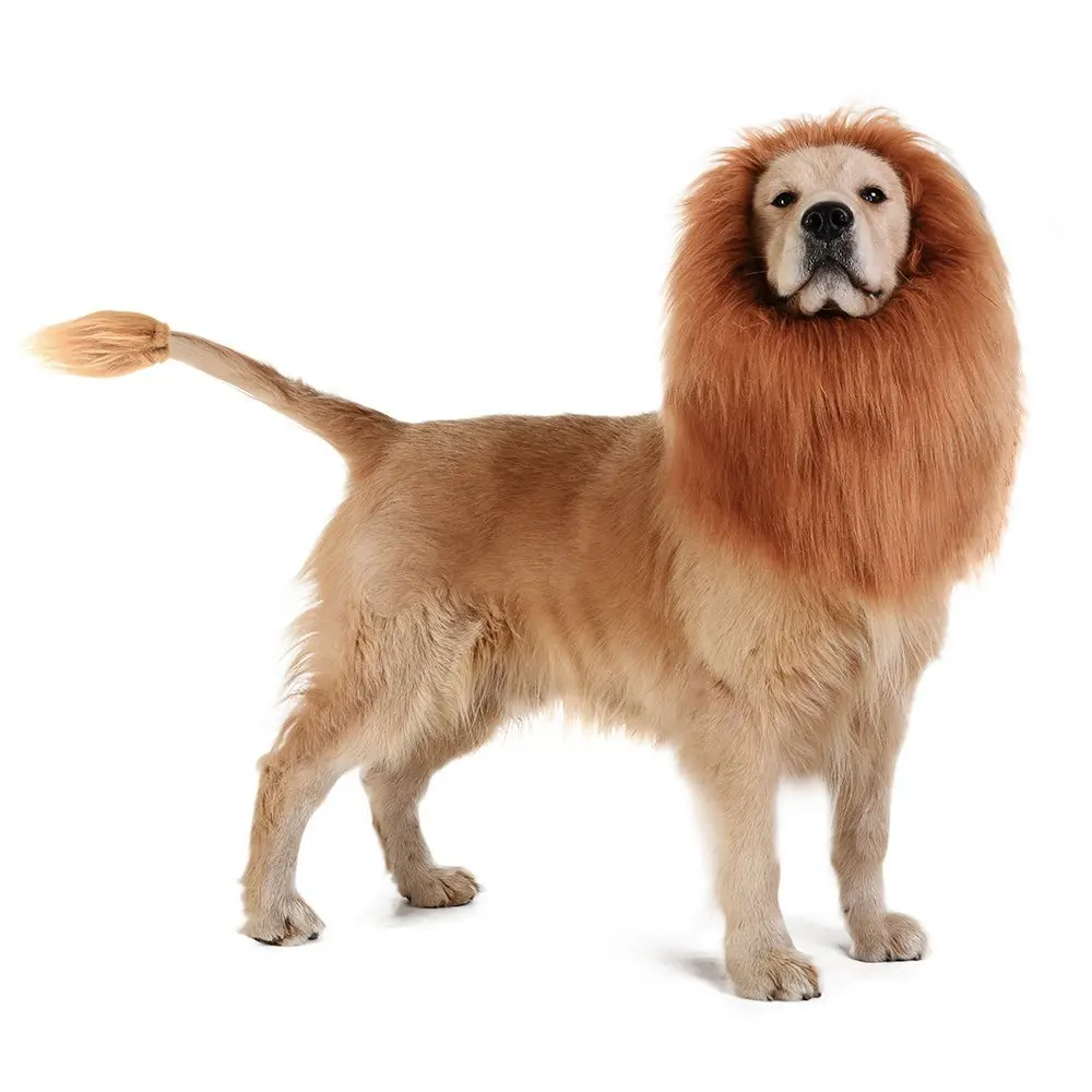 High Quality Factory Realistic and Funny Hair Party Festival Dog Lion Mane