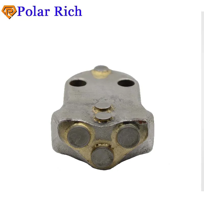 WS39 rotary teeth replaceable blocks casing bits with tungsten carbide