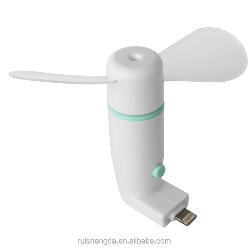 
Ruishengda OTG Micro USB Mobile Phone Portable Dock Cool Cooler Rotating Fan for Android IOS IPhoneUSBType-c Fan 