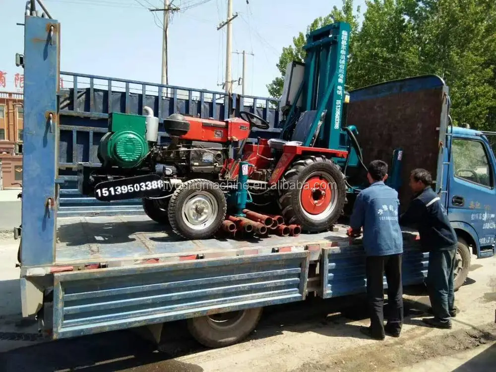 Tractor mounted water well drill rig