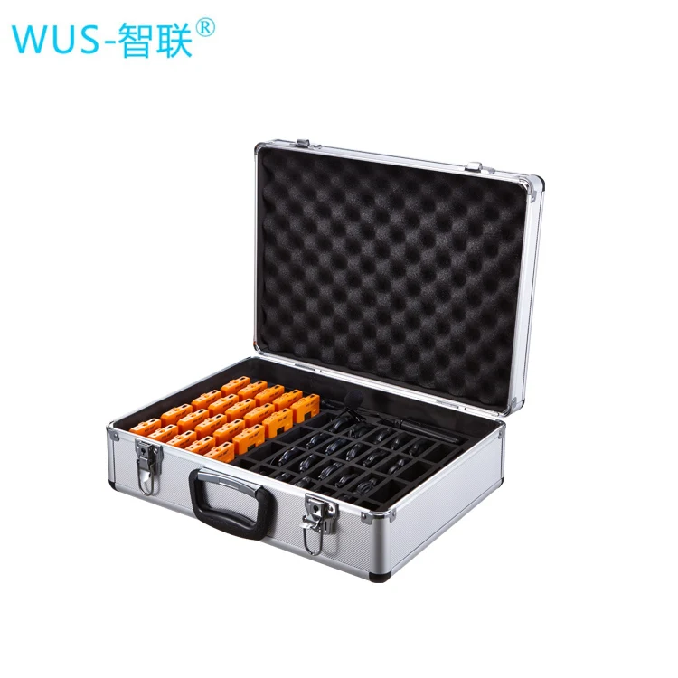 Long Distance 200m Museum audio transceiver tour  guide system for  Museum visiting