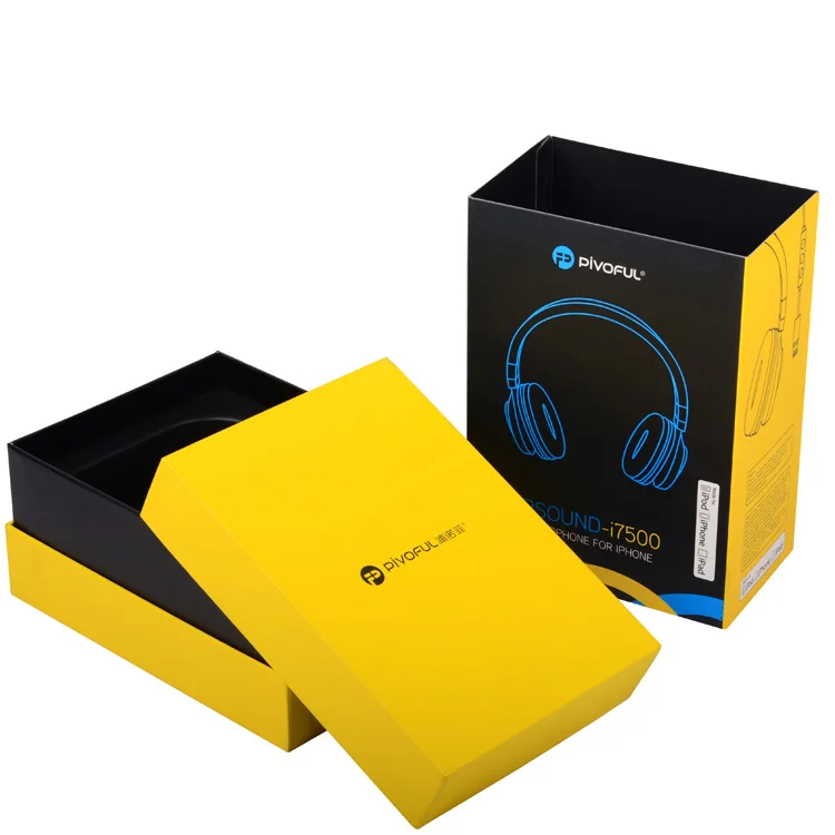 
 Упаковочная картонная коробка для наушников по оптовой цене  