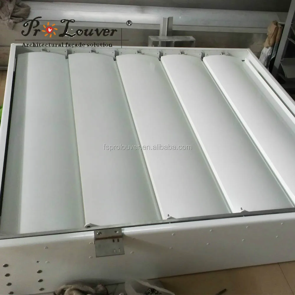 Aluminum opening roof Sun Louver waterproof louver