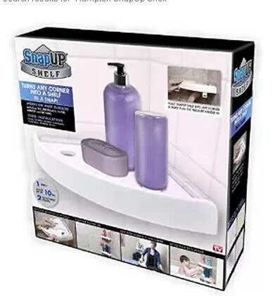 
Hot sales No tool 3 tier wall mounted living room removable plastic corner shelf 