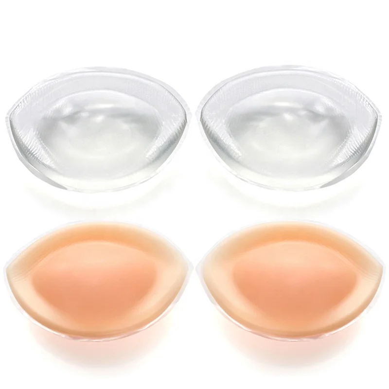 Abalone Shape Thickened Silicone Breast Enhancers Invisible Push up Chest Pads