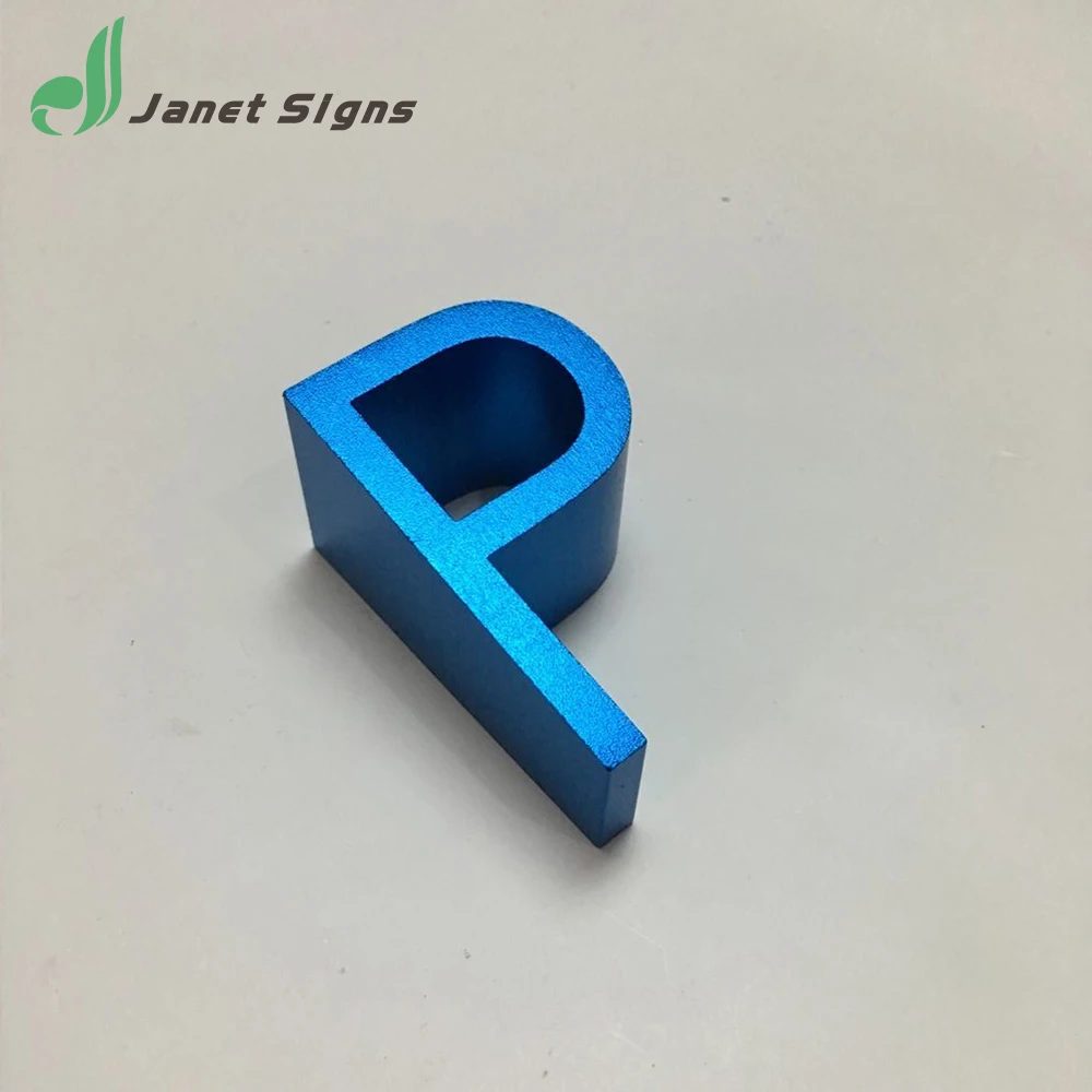 
High quality metal letters and numbers for house number lobby sign 