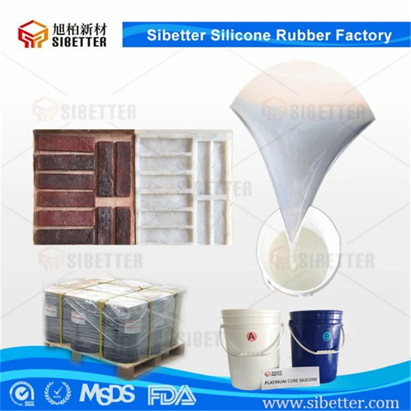 Addition Cure Liquid Silicone Rubber for Concrete Stamps Molding