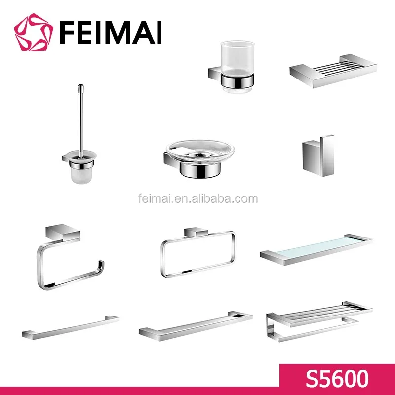 
China Supplier Bathroom Fittings Good Quality Bath Hardware Sets 