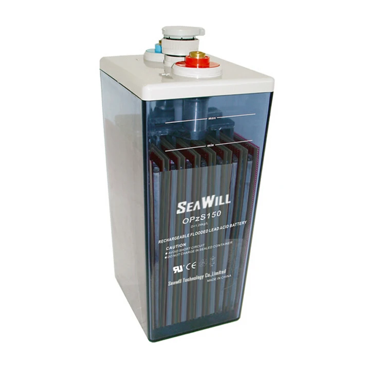 Lead Acid Flooded Tubular Plate OPzS battery 2v 150Ah