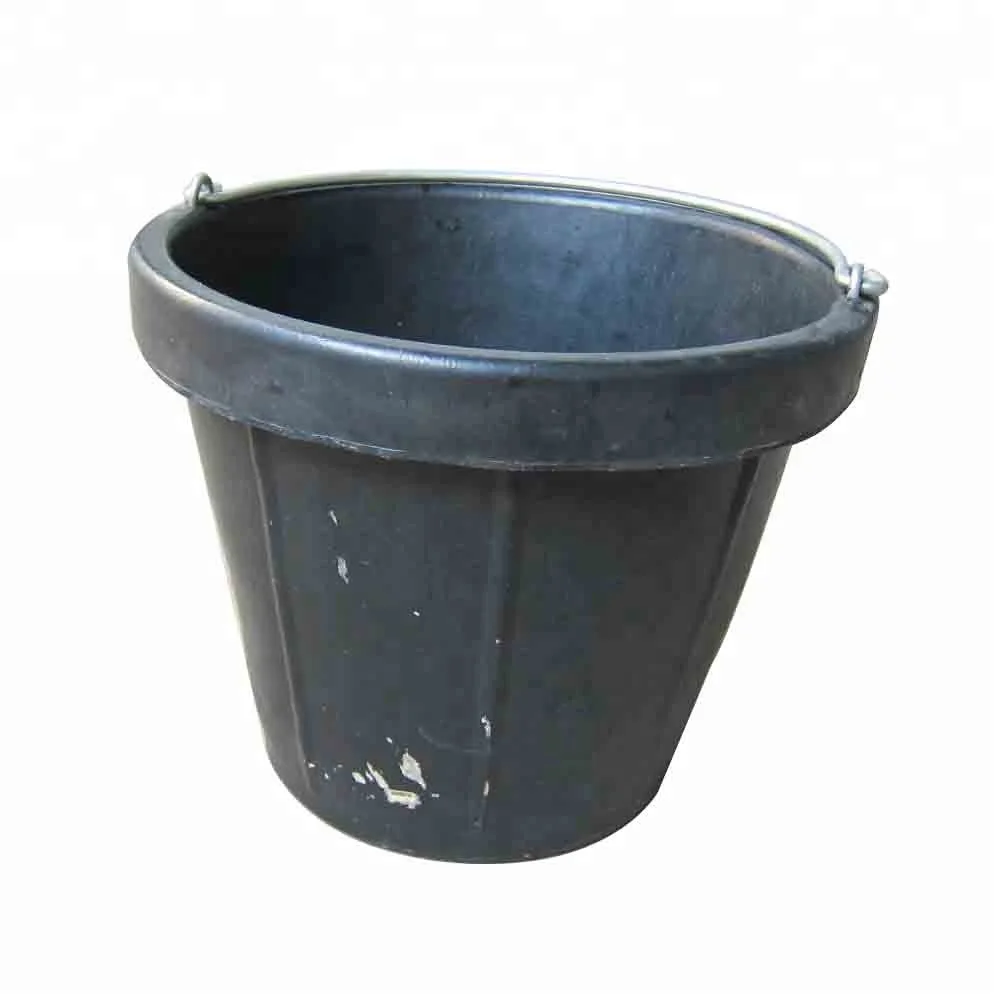 Резиновые промышленные ведра для шин, цементные ведра, резиновые ведра со стальной ручкой