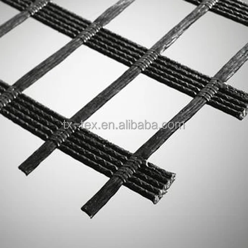 High Strength polyester geogrid for road