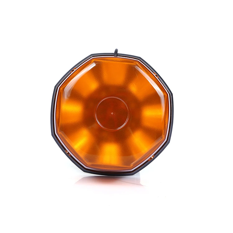 DC 12V 24V Led amber Road safety traffic emergency warning magnetic rotating beacon