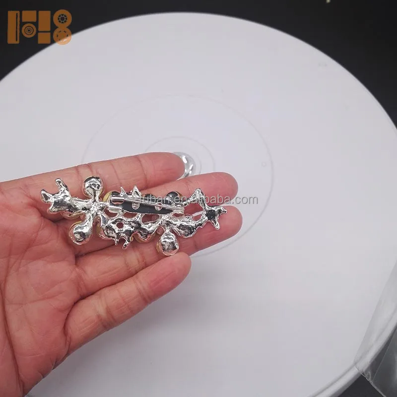 New Arrival High Quality Silver Brooch Pins for Women Fashion Dress Jewelry Accessories
