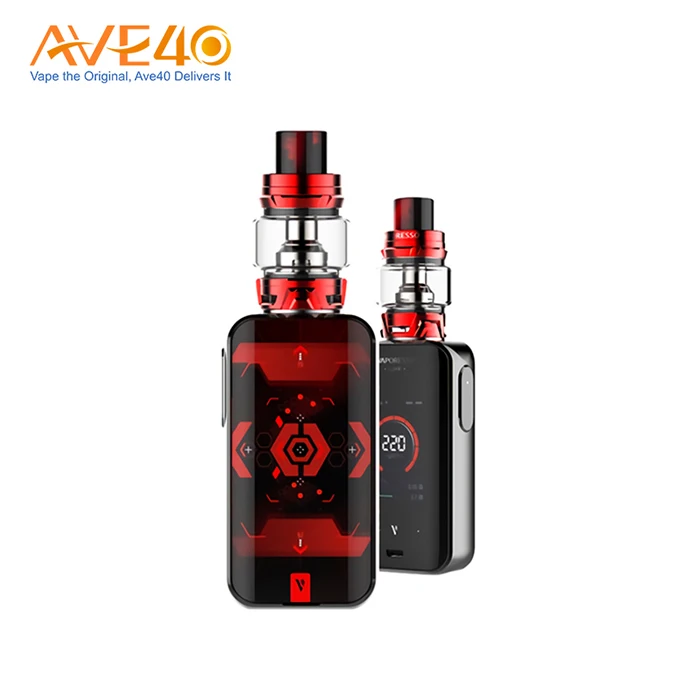 Горячая Распродажа вейп 220 Вт Vaporesso Luxe TC стартовый комплект с двумя высокоскоростными