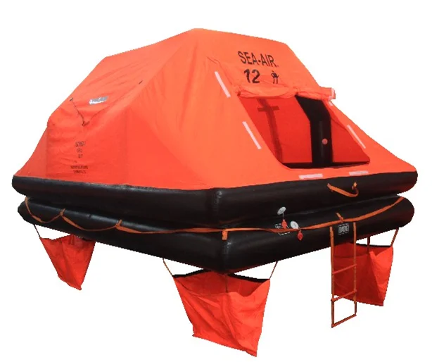 Throw overboard yacht life raft 12 person