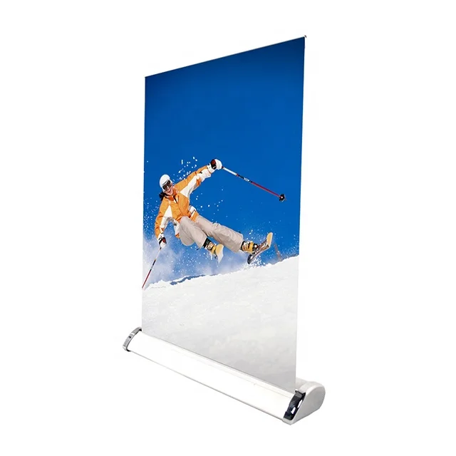 Mini tabletop roll up stand /Banner stand