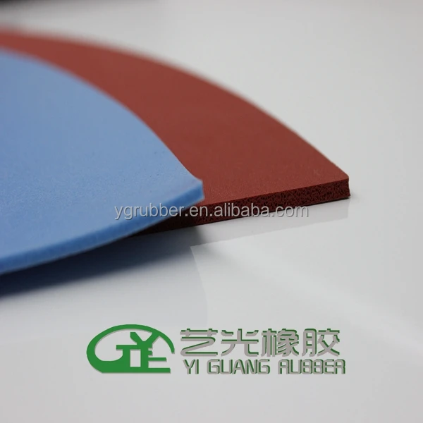 UL94V0 soft silicone foam sponge sheet