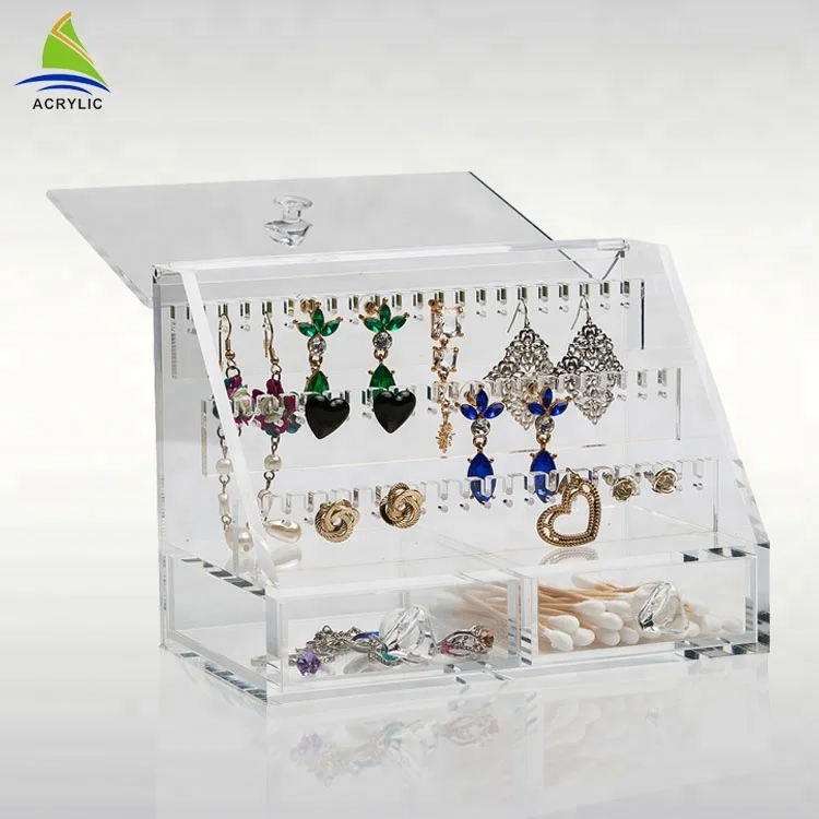 factory customize Fashion plexiglass Acrylic ring jewelry display stand