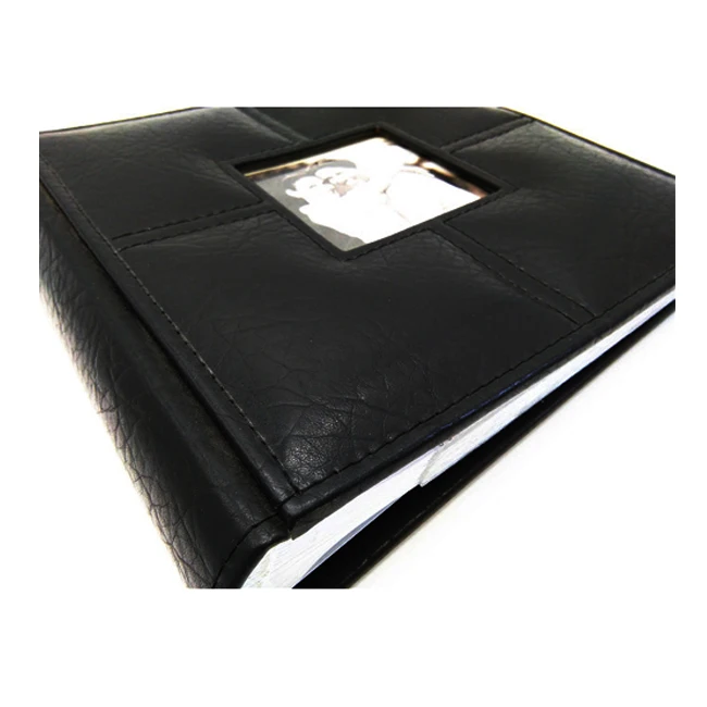 Новый самоклеящийся фотоальбом в китайском стиле черного и коричневого белого цвета