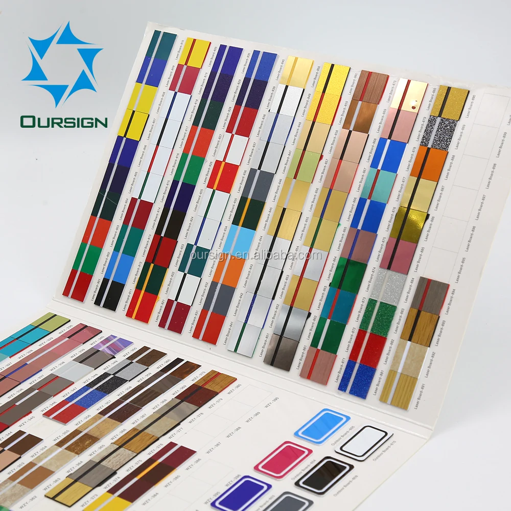 Лазерная Гравировка ABS двойной цветной лист