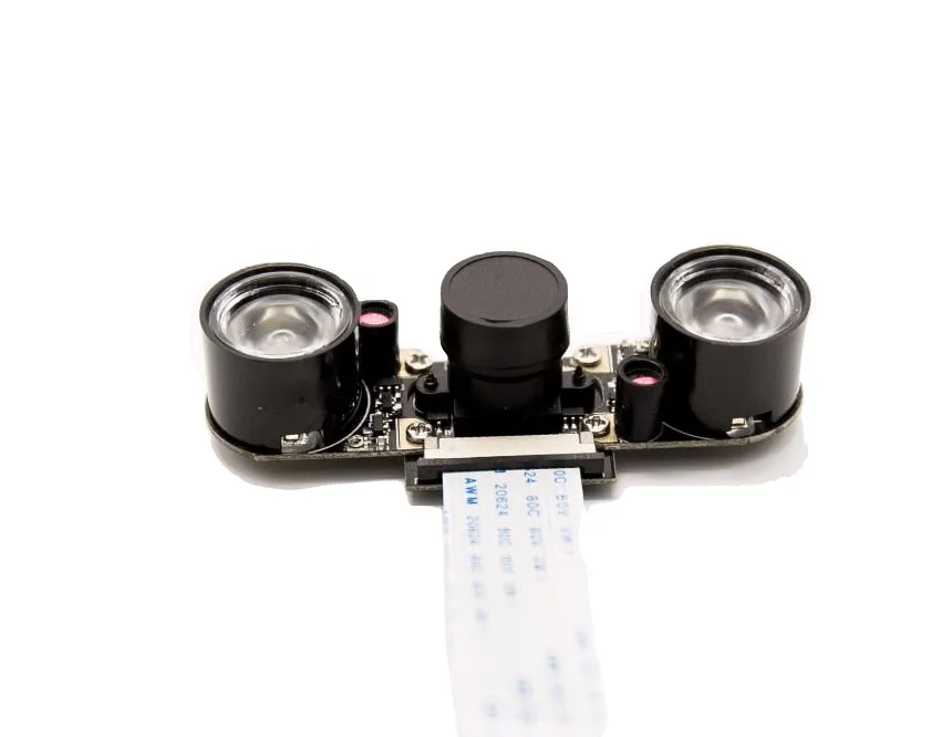 ODSEVEN  Night Vision 5MP OV5647 CMOS Webcam Video 1080p Camera Module for Raspberry Pi 3