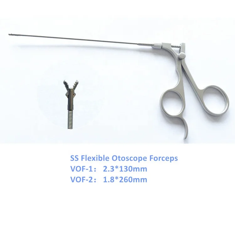 ML-VOF Series Flexible Forceps for Otoscope  Veterinary Device
