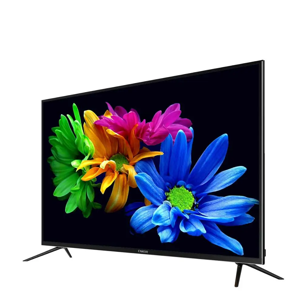 Big Discount 15 17 24 32 40 43 49 50 inch SKD CBU 12 Volt DC voice control Support LED TV