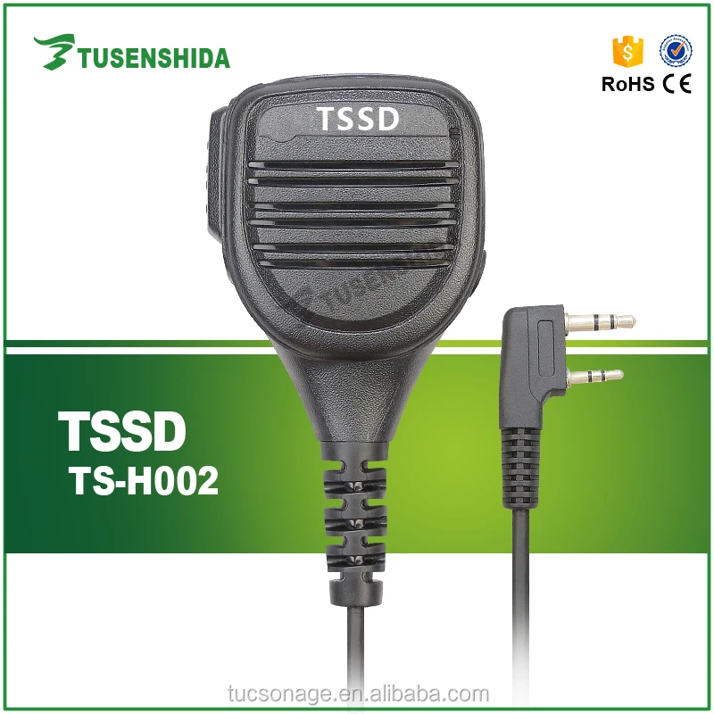 Two Way Radio Handheld PTT SPEAKER MICROPHONE