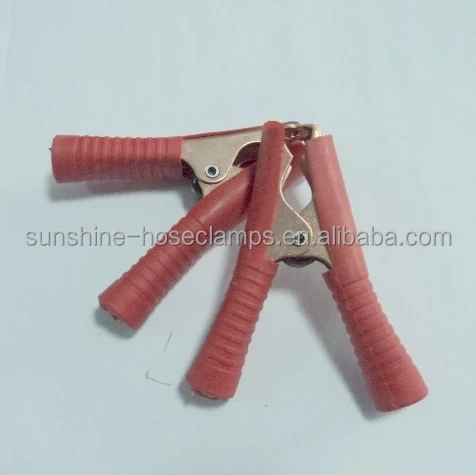 
Low Price alligator clip stainless steel to battery clamp 