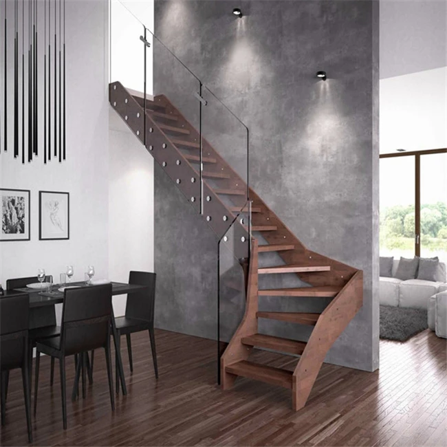 
Space-saving floating kit cantilever stairs / kit steel stairs 