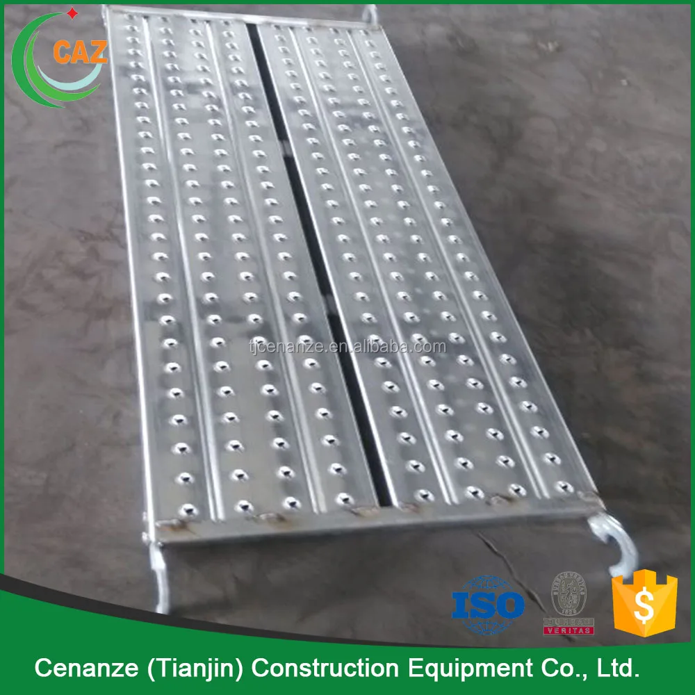 
high compressive strength metal plank galvanized scaffold boards for sale 