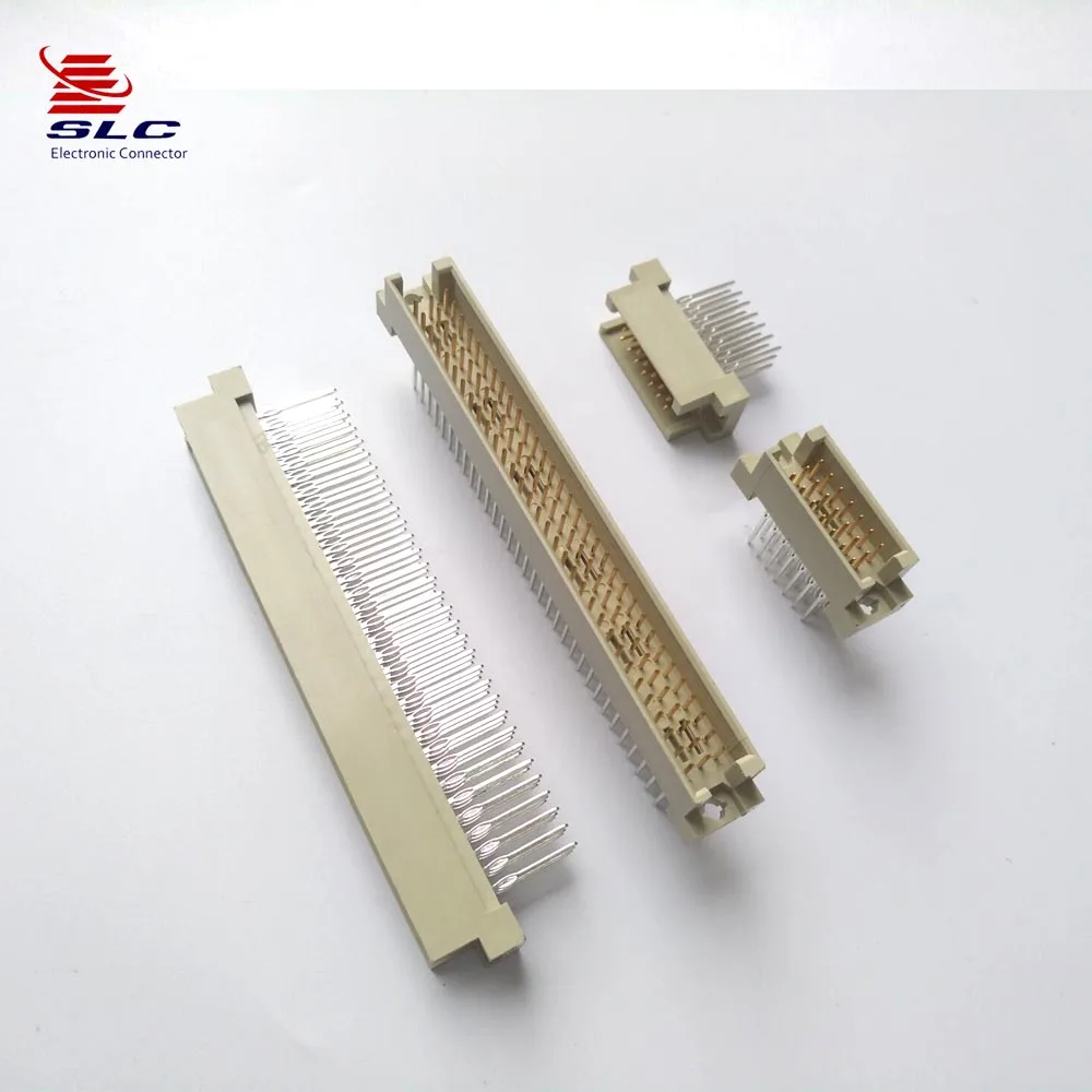 Разъем DIN 41612 3x32P Женский прямой тип a + b + c DIN 41612 Европейская розетка