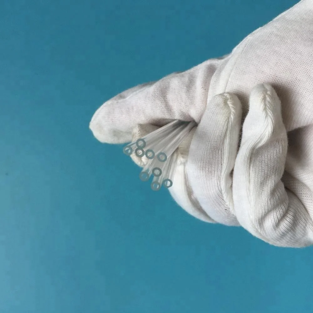 Оптовая цена, тонкая капиллярная кварцевая стеклянная трубка малого диаметра