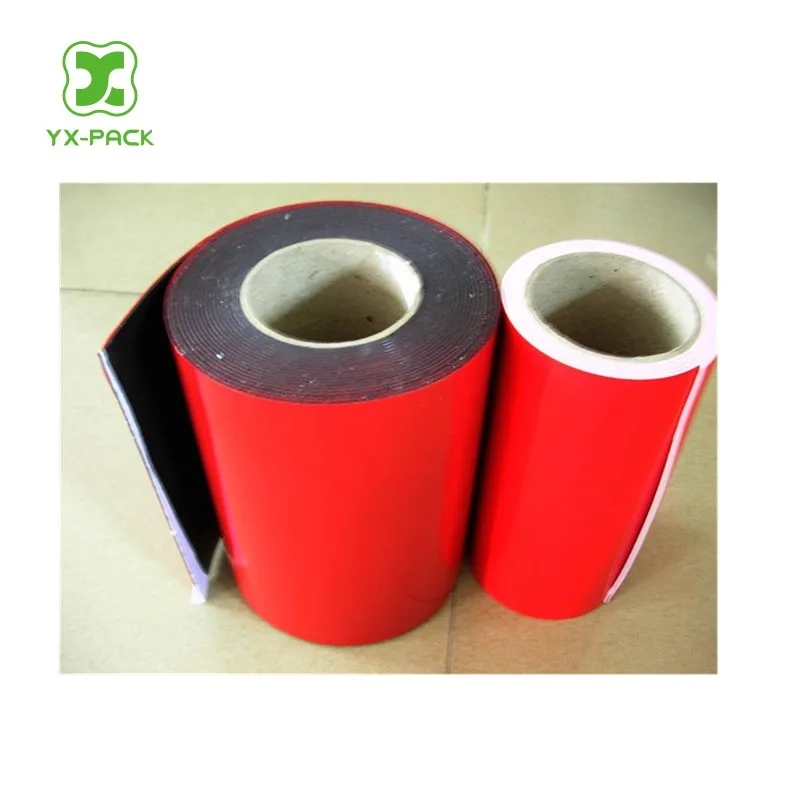  Уплотнительная лента сделано в Китае красная Двухсторонняя клейкая 30 мм x 5 м круглая акриловая