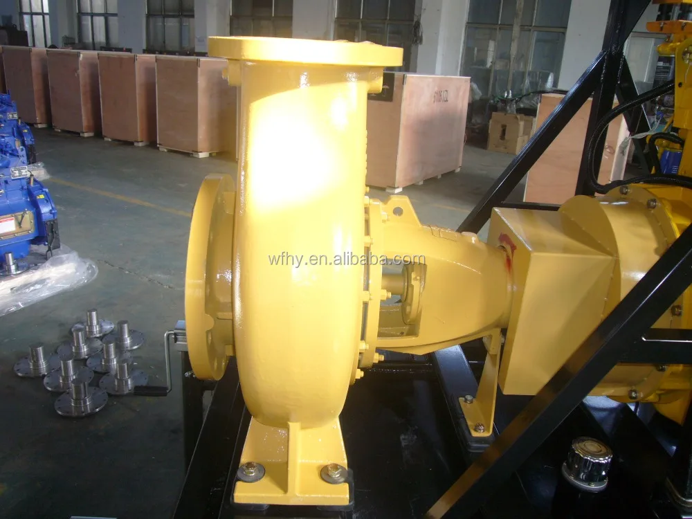 8 inch water pump with trailerfor sale