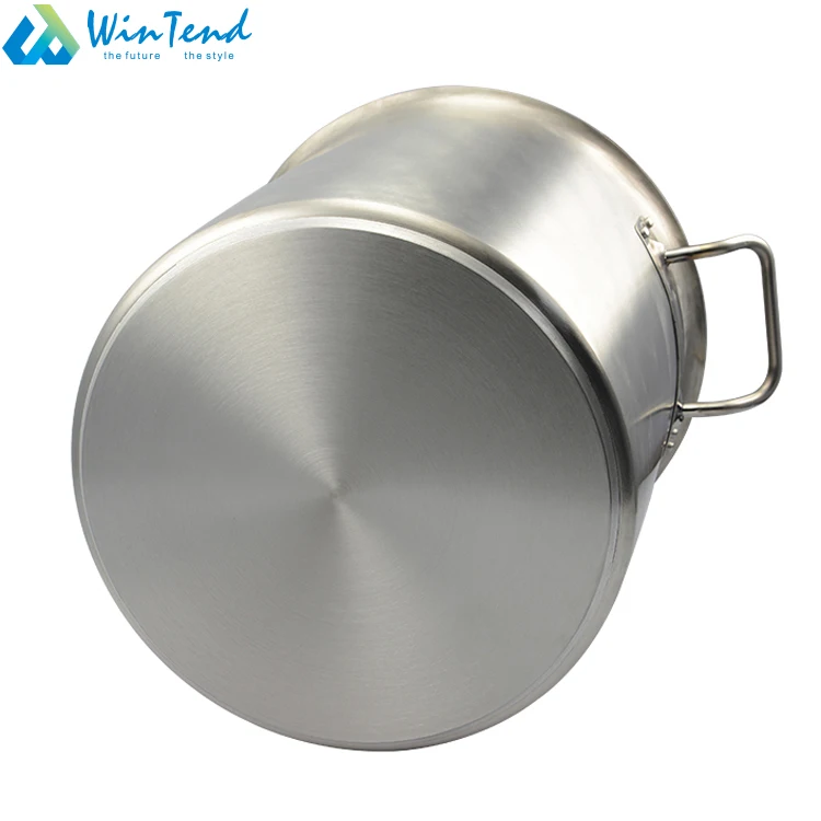 5 Star Hotel Kitchen Equipment Cookware Stainless Steel Stock Pot