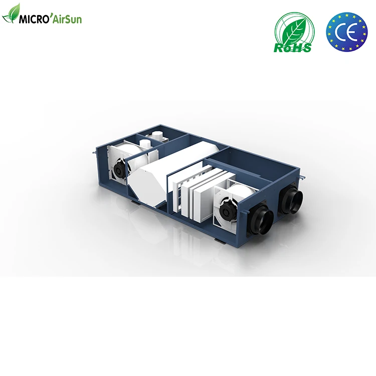 
High Efficient Exhaust Air Flow Energy Recovery Ventilator 