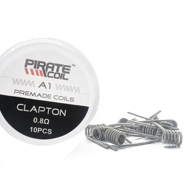 KA1 катушка испарителя Prebuilt Clapton coil Alien wire и катушки с лучшим качеством и ценой