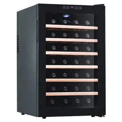 Semiconductor Electric Refrigerator Wine Cooler Electronic Single Wine Bottle Cooler Electric Cigar Cabinet