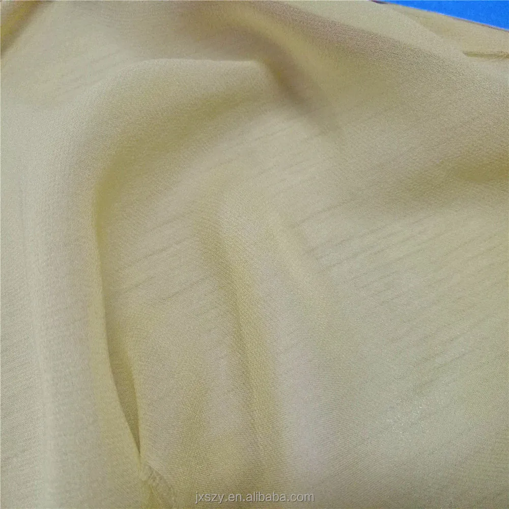 Chiffon Georgette Fabric Silk Sarees plain dyed 100% silk georgette fabric