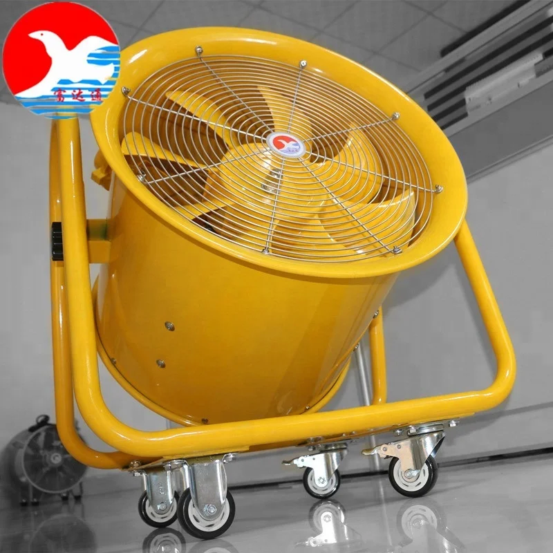 Yellow explosive proof ventilation