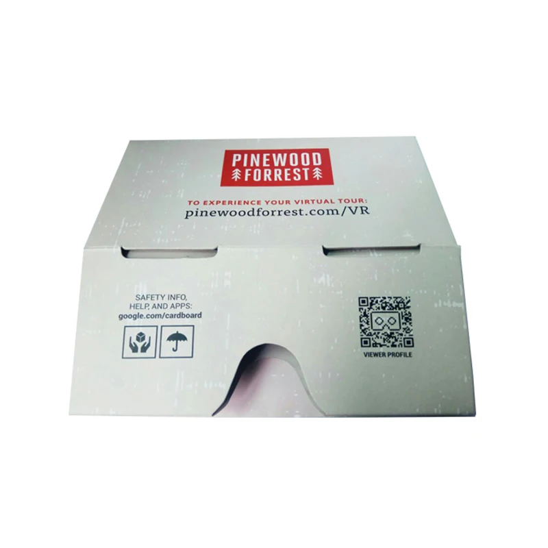 Картонные очки Google Cardboard, фирменная картонная VR-гарнитура