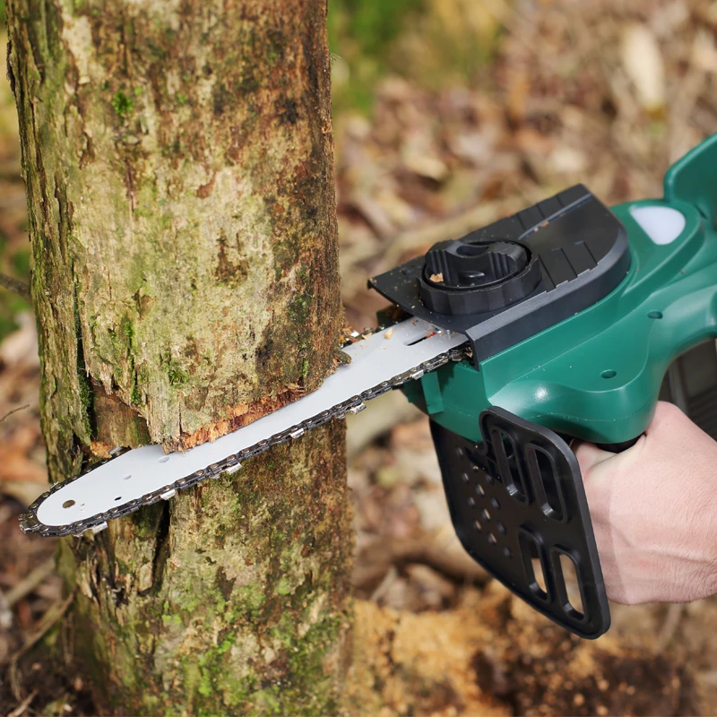 
East Power Tools 20V Li-Ion Battery Cordless Electric ChainSaw Power Chainsaws Single Cylinder Engine Wood Cutting 