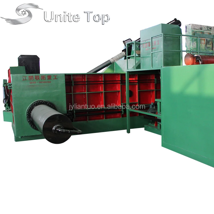 (Unite Top) Y81F-1250 semi- automatic hydraulic metal scrap compress machine balling press for copper aluminum