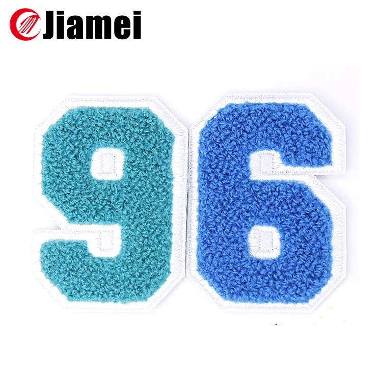 Factory Customized Chenille Towel Embroidery