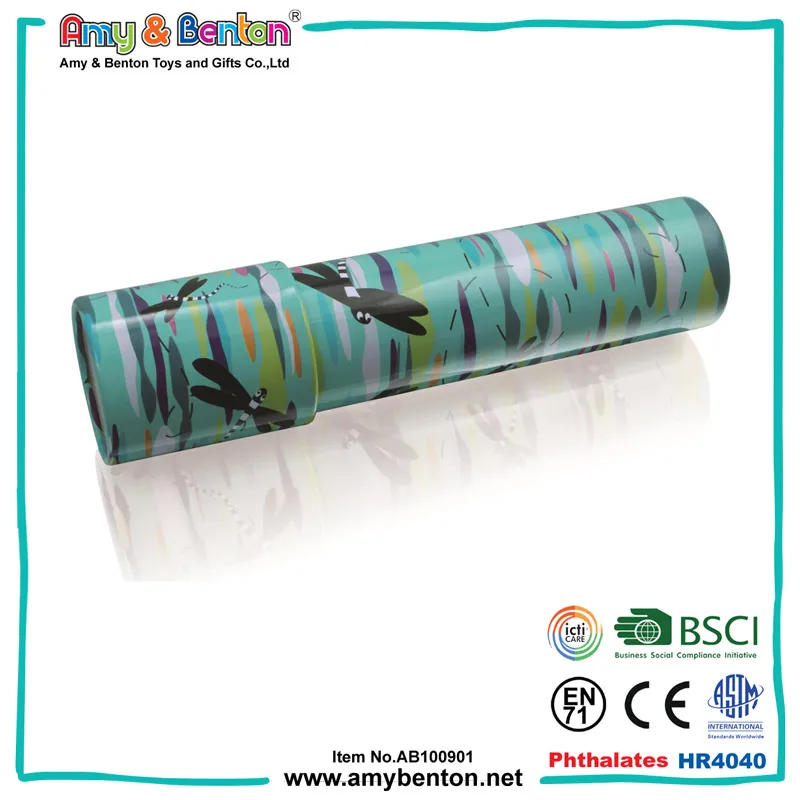 Wholesale classic toy kids funny magic metal kaleidoscope