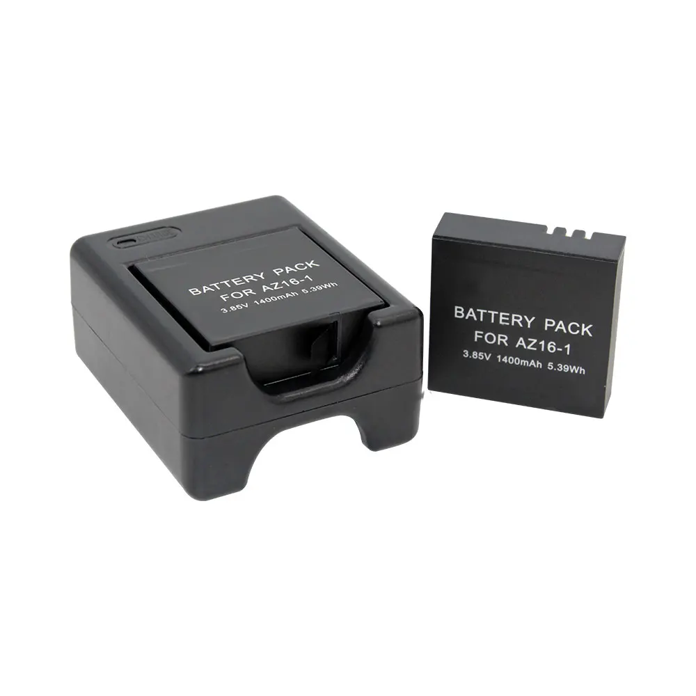 3.85V 1400mAh AZ16-1 For Xiaomi Yi Xiaoyi 4K Sports Action camera battery AZ16