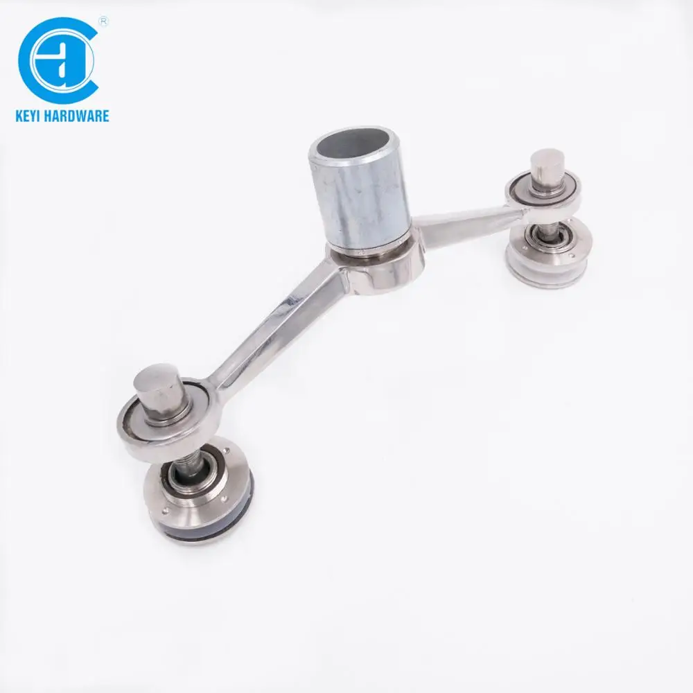 
KE-2504 hot sale glass spider, glass curtain wall spider point fixed fitting 