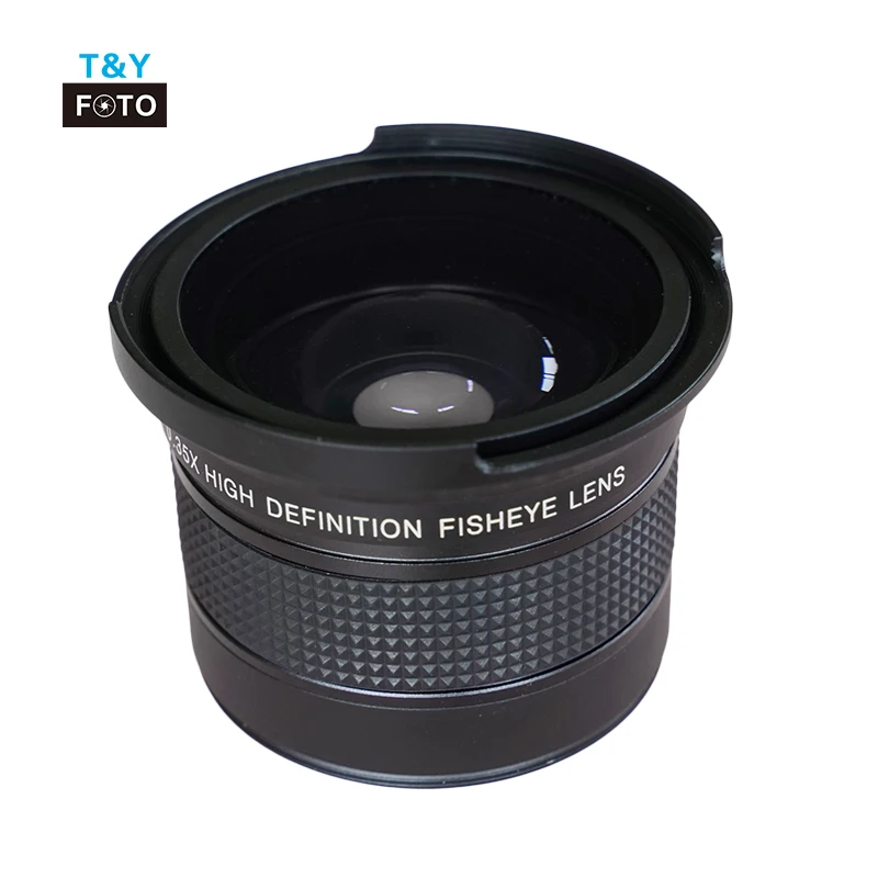 52mm 55mm 58mm 0.35X HD Professional Super Fisheye Wide Angle camera Lens For DSLR Camera