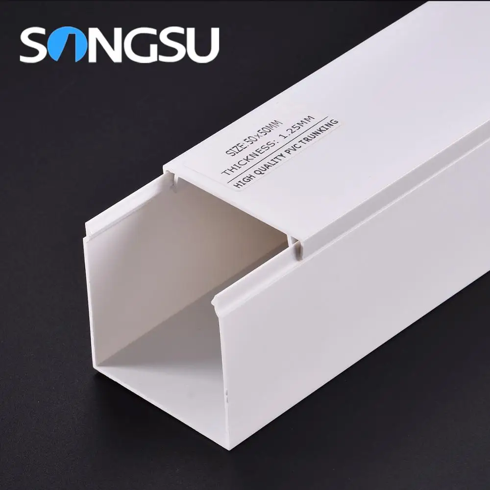 Низкая цена отличное качество электрической industial ПВХ короба внешней поверхности кабель raceway